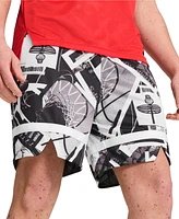 Puma Men's Winning Shot Printed Mesh Shorts