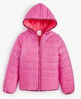 Epic Threads Girls Reversible Solid Puffer Jackets, Created for Macy's