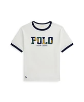 Polo Ralph Lauren Big Boys Corduroy-Logo Cotton Jersey Tee