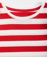 Epic Threads Toddler Girls Striped Ruffled Long-Sleeve T-Shirt, Created for Macy's