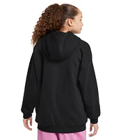 Nike Big Girls Sportswear Club Fleece Oversized-Fit Hoodie