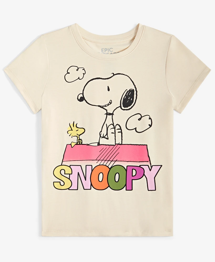 Epic Threads Girls Snoopy House Graphic T-Shirt, Created for Macy's