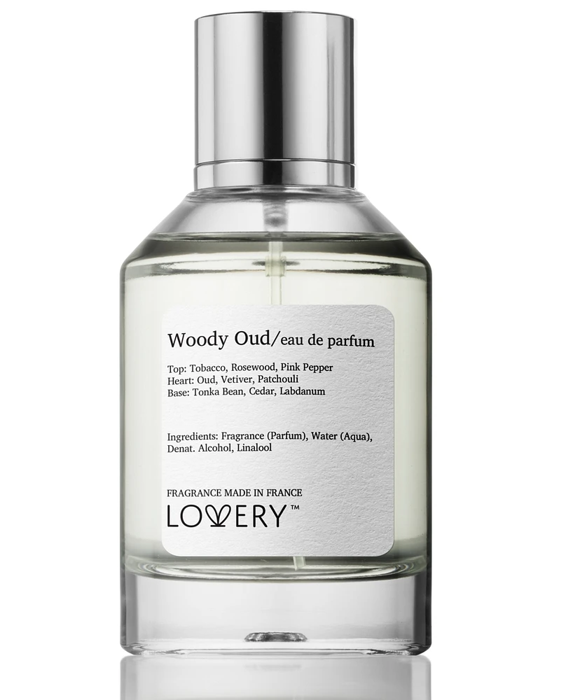 Lovery Woody Oud Eau de Parfum, 3.4 oz.