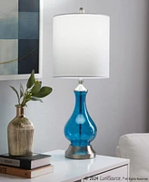 Lumisource Jasmine 22" Contemporary Glass Accent - Set of 2 Lamp