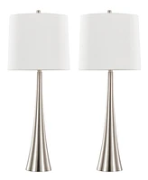 Lumisource Diana 29" Contemporary Metal - Set of 2 Table Lamp