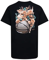 Jordan Big Girls Jumpman Floral Graphic Short-Sleeve T-Shirt