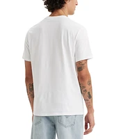 Levi's Men's Short Sleeve Crewneck Mountain Graphic Logo T-Shirt