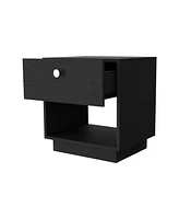 Fm Furniture Sumter 1 Drawer Nightstand, Storage Shelf