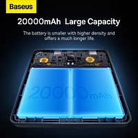 Baseus Blade2 Portable Charger 12000mAh Power Bank 65W Fast-Charging - Black
