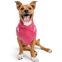 Chilly Dog Xs Rose Alpaca Fairlsle Dog Sweater