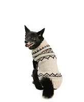 Chilly Dog Alpaca Cream Wyatt Dog Sweater