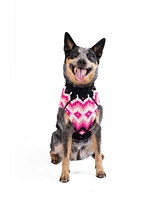 Chilly Dog Artic Pink Dog Sweater