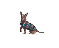 Chilly Dog Turquoise Southwest Blanket Coat