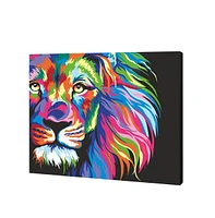 Artwille Paint by Number Kit Neon Lion - Assorted Pre