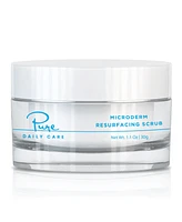 Pure Daily Care MicroDerm Resurfacing Scrub - Exfoliating Polish Crystals At-Home MicroDermabrasion Vitamin A & E Squalane