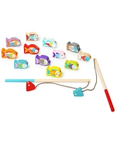 Cubika Wise Elk/Cubika Wooden Toy - Fishing Game - Assorted Pre