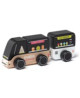 Cubika Wise Elk/Cubika Wooden toy - Food truck - Assorted Pre