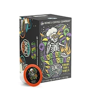 Bones Coffee Company Flavored Coffee Bones Cups Bananas Foster Flavored Pods | 12ct Single-Serve Coffee Pods Compatible with Keurig 1.0 & 2.0 Keurig C