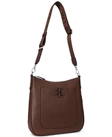 Lauren Ralph Cameryn Pebbled Leather Crossbody