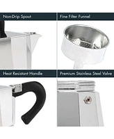 Primula Aluminum Stovetop -Cup Espresso Maker