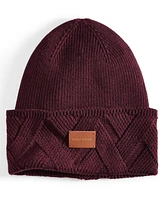 Cole Haan Lattice Cuff Beanie