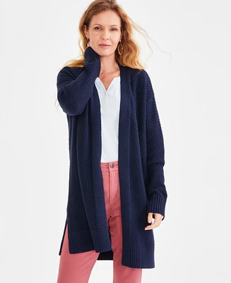 Style & Co Women's Open-Front Long-Sleeve Cardigan, Created for Macy's