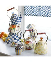Mackenzie-Childs White Flower Market 2-Qt. Tea Kettle