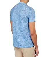 Brooklyn Brigade Men's Fulton Slim-Fit Abstract Dot-Print Pocket T-Shirt