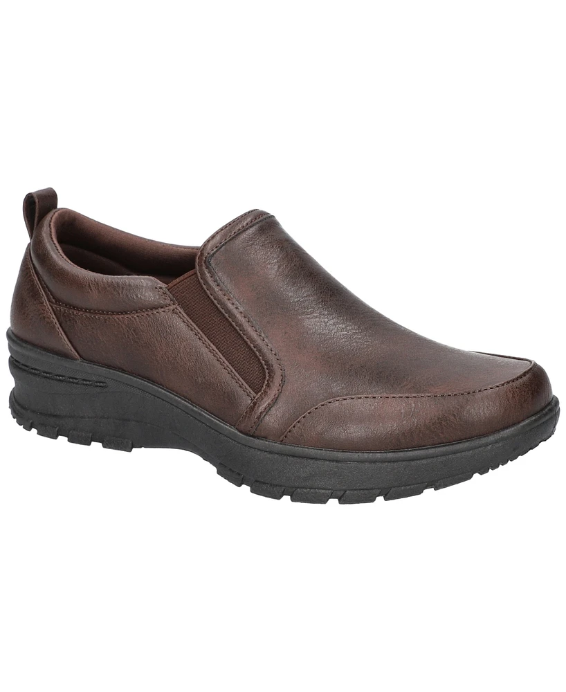 Easy Street Women's Garland Slip Resistant Flats