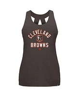 New Era Women's Brown Cleveland Browns 2024 Nfl Training Camp Tank Top