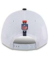 New Era Big Boys and Girls White/Navy Chicago Bears 2024 Nfl Training Camp 9FORTY Adjustable Hat