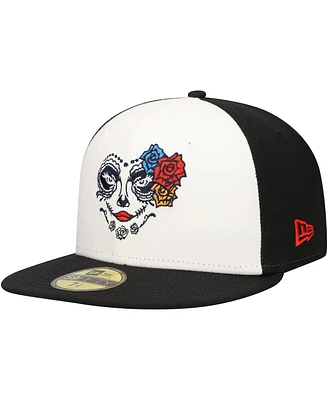 New Era Men's White Familia de Tacoma Copa De La Diversion 59FIFTY Fitted Hat