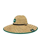 New Era Men's Natural New York Jets Straw Hat