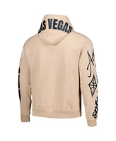 The Wild Collective Men's and Women's Tan Las Vegas Aces Graffiti Acid Wash Pullover Hoodie