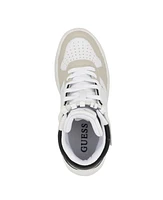 Guess Women's Corten Casual High Top Logo Lace Up Sneakers