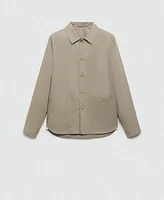 Mango Men's Fluid Cotton Overshirt