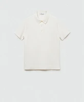 Mango Men's Fine-Knit Polo Shirt