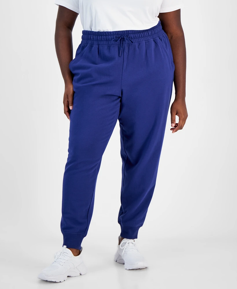 Id Ideology Plus Fleece Jogger Pants, Created for Macy's