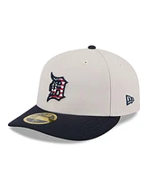 Men's New Era Detroit Tigers Fourth of July Low Profile 59FIFTY Fitted Hat