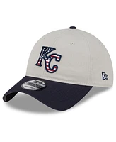 New Era Men's Black Kansas City Royals 2024 Fourth of July 9TWENTY Adjustable Hat