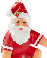 Holiday Lane Hawaii Surfing Santa Ornament, Created for Macy's