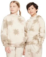 Nike Big Kids' Sportswear Club Fleece Tie-Dyed Hoodie