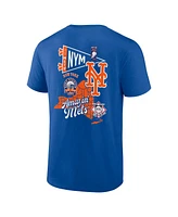 Fanatics Men's Royal New York Mets Split Zone T-Shirt