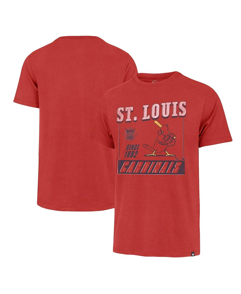 '47 Brand Men's Red St. Louis Cardinals Outlast Franklin T-Shirt