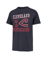 '47 Brand Men's Navy Cleveland Guardians Outlast Franklin T-Shirt