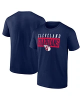 Fanatics Men's Navy Cleveland Guardians Hard To Beat T-Shirt