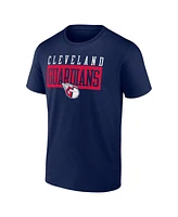 Fanatics Men's Navy Cleveland Guardians Hard To Beat T-Shirt