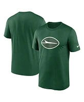 Nike Men's Green New York Jets Legend Logo Performance T-Shirt