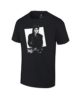 Ripple Junction Men's Black Michael Jackson Bad Brick Wall T-Shirt