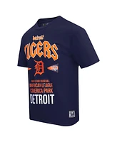 Pro Standard Men's Navy Detroit Tigers Oversized City Tour T-Shirt